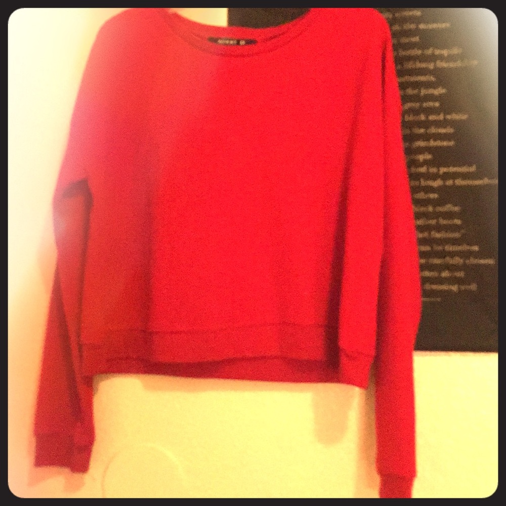 Red sweater